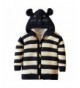 ZOEREA Striped Hoodies Pattern Sweater