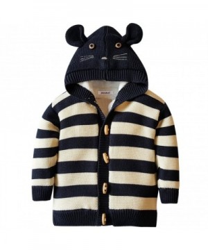 ZOEREA Striped Hoodies Pattern Sweater