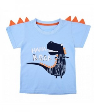 Shirts Toddler Sleeve Little Dinosaur