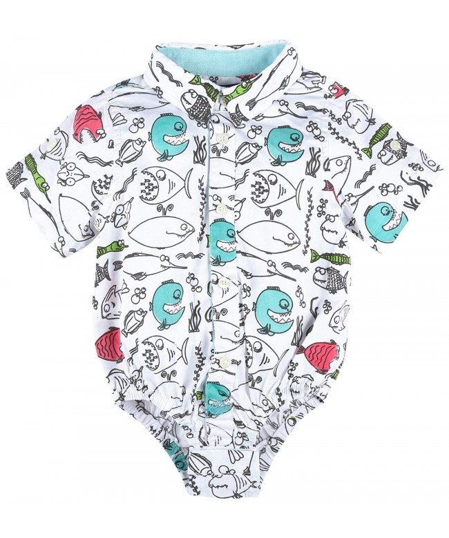 Andy Evan Print Sleeve Button Down