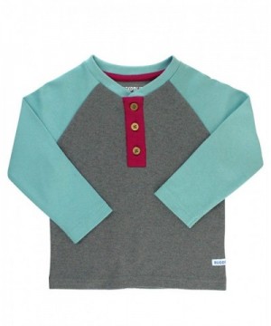 RuggedButts Little Henley Raglan Baseball