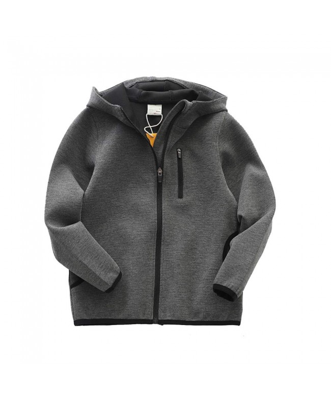 Abalacoco Outwear Hoodie Cotton Blends