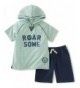 Kids Headquarters Pieces Hooded Short