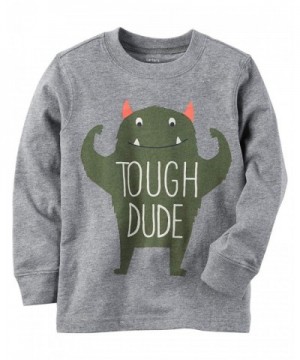 Carters 2T 4T Long Sleeve Tough Graphic