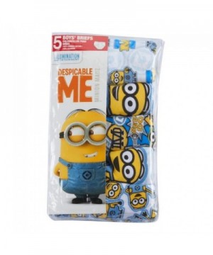 Despicable Minion Boys 5 pk Briefs