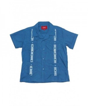 G Style USA Junior Guayabera Embroidered