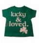 Custom Kingdom Girls Shamrock T Shirt