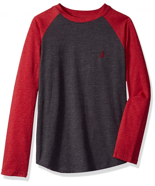 Nautica Boys Sleeve Raglan T Shirt