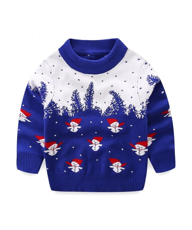 Mud Kingdom Christmas Sweaters Snowman
