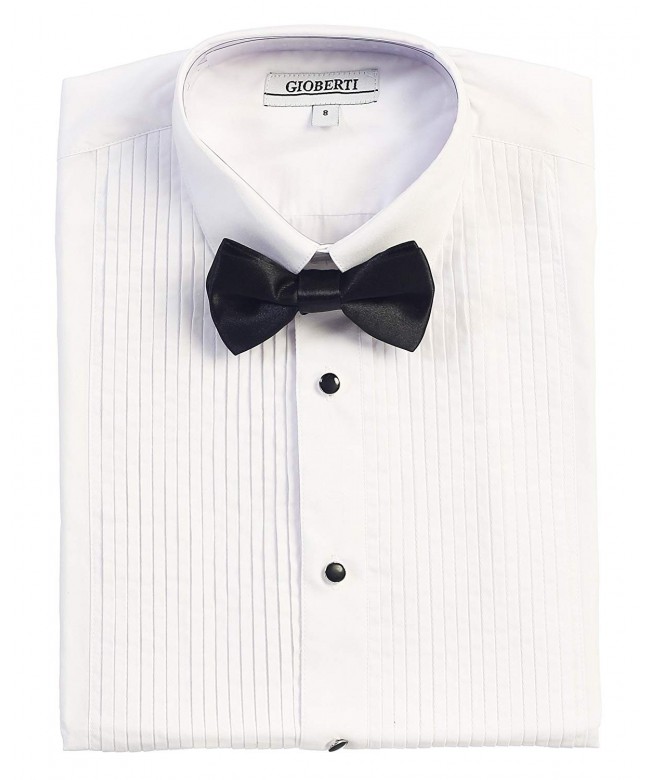 Gioberti Sleeve Tuxedo Dress Shirt