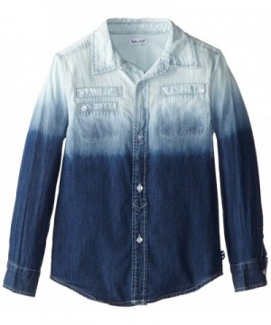 Splendid Little Chambray Dip Dye Shirt