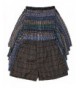 ToBeInStyle Cotton Blend Tartan Patterned Shorts