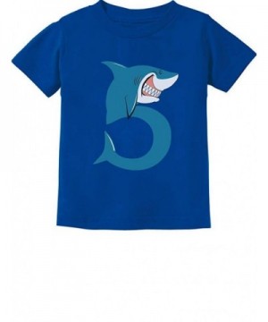 TeeStars Birthday Shark Toddler T Shirt