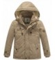 WenVen Girls Cotton Hooded Jacket