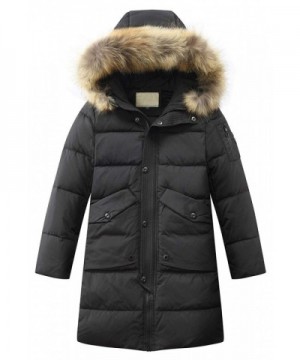 Toddler Hooded Winter Puffer Overcoat