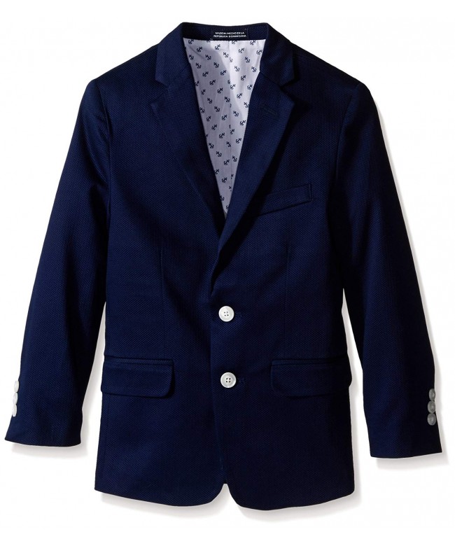 Nautica Boys Pique Blazer Jacket