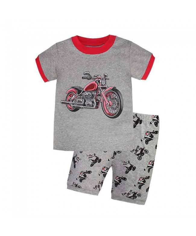 Motorcycle Pajamas Cotton Summer Clothes