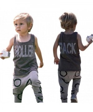 Toddler Summer Letters Sleeveless Clothes