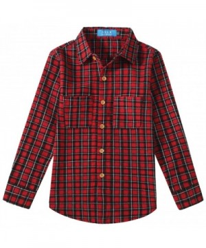 SSLR Button Sleeve Casual Flannel