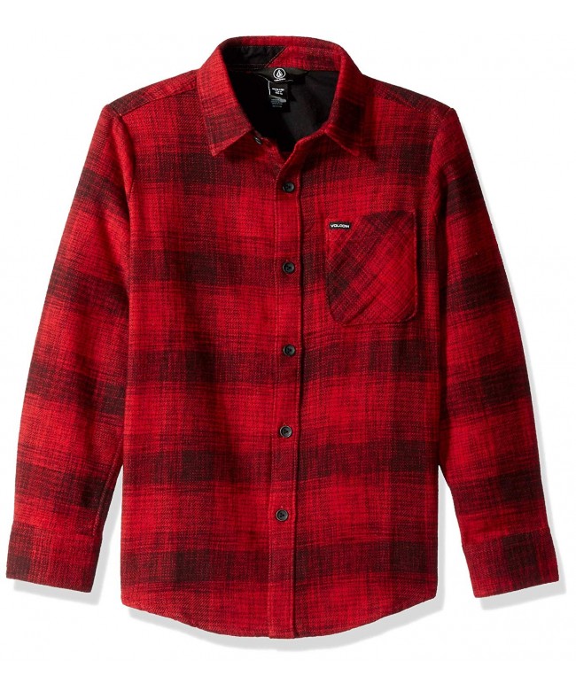 Volcom Buffalo Glitch Sleeve Flannel