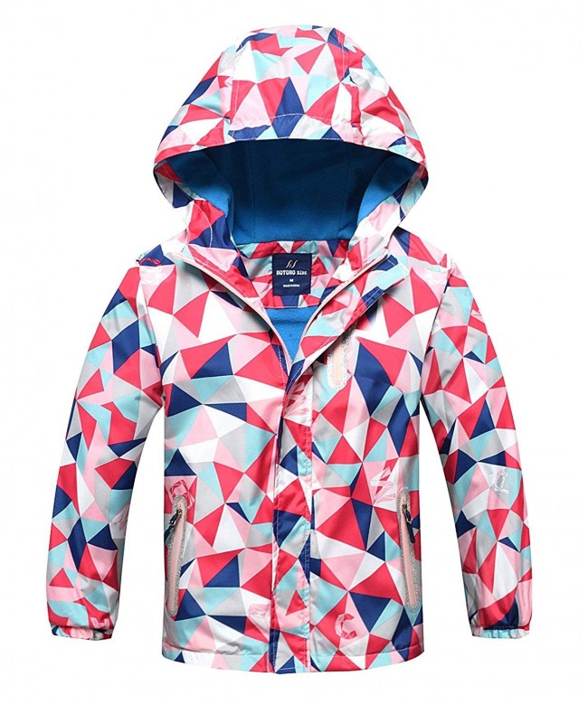 HuTuHu Fleece Windbreaker Waterproof Outerwear