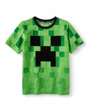 Minecraft Shirt Creeper Sleeve Licensed