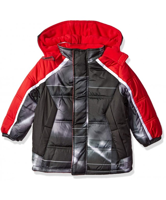 iXtreme Light Source Plaid Puffer