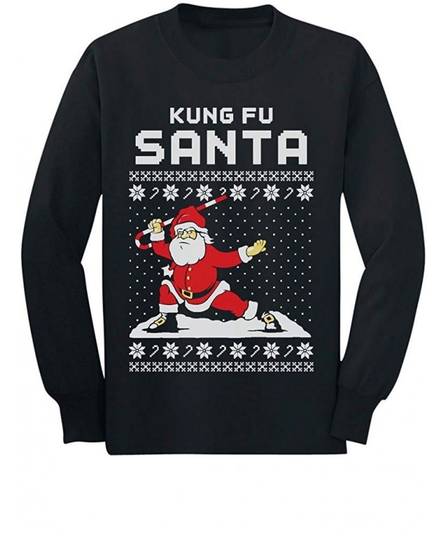 Santa Christmas Sweater Sleeve T Shirt