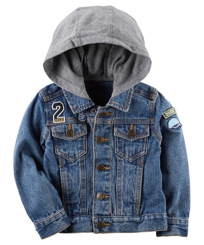 Carters Toddler Hooded Denim Jacket