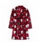Plaid Striped Vader Fleece Bathrobe