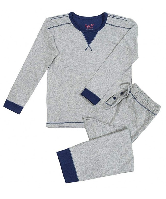 La V Pajama Sets for Boys