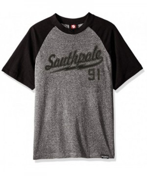 Southpole Short Sleeve Raglan Marled