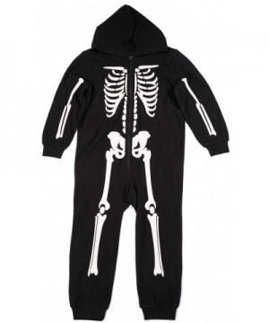 followme Skeleton Jumpsuit Piece Pajamas