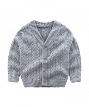 Wellwits School Uniform Cardigan Sweater