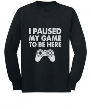 Paused Funny Gamer Sleeve T Shirt