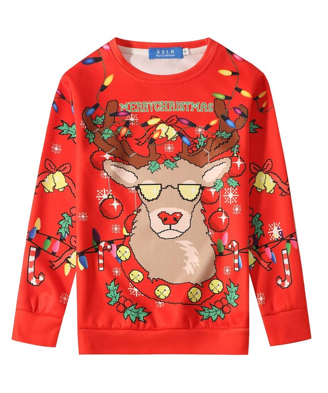 SSLR Crewneck Pullover Christmas Sweatshirt
