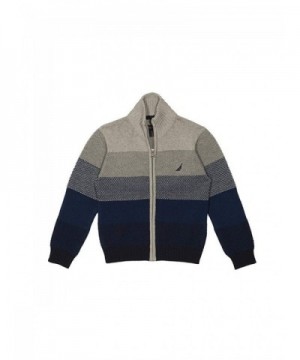 Nautica Textured Block Stripe Sweater