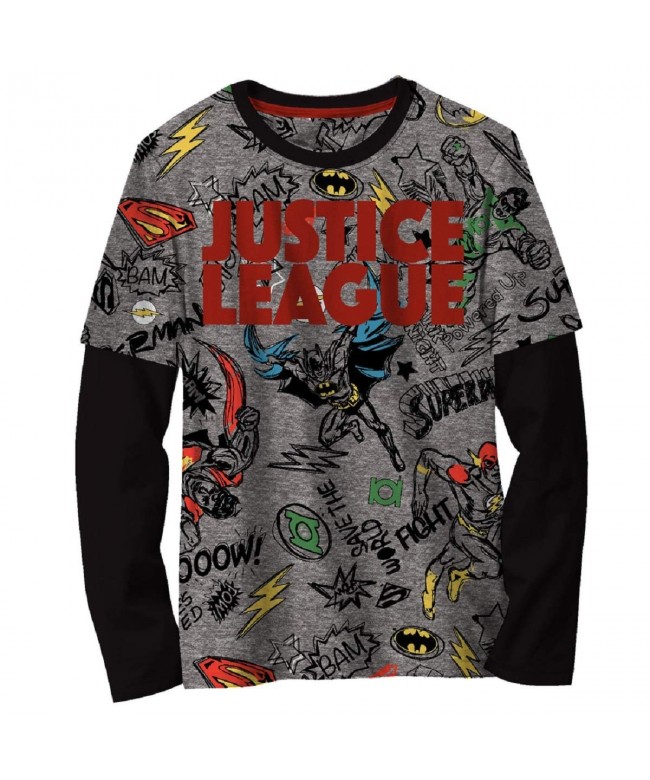 Fashion Top Justice League Graphic