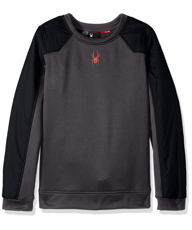 Spyder Hybrid Pullover Sleeve Sweatshirt