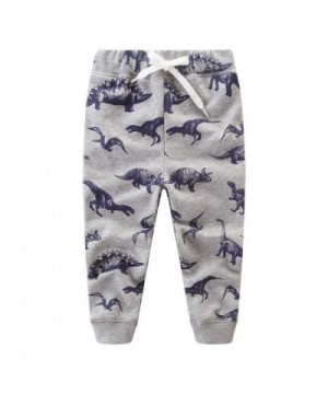 Jobakids Dinosaur Drawstring Elastic Sweatpants