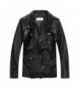 LJYH Boys Leather Biker Jacket