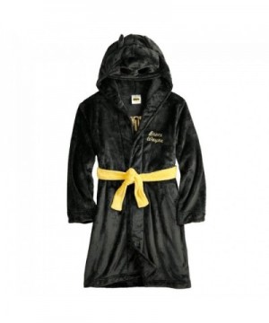 Batman Velour Fleece Hooded Bathrobe