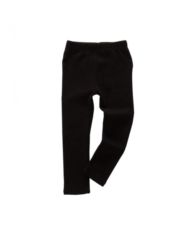 Thermal Underwear Crewneck Toddler Pajamas - Black - CZ18LO96K5H