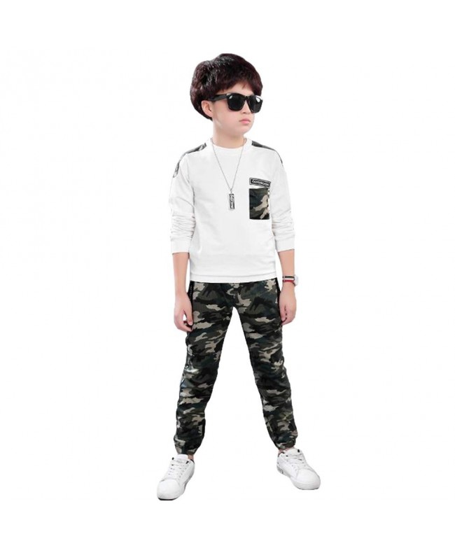 Tracksuit Cotton Camouflage Clothing Outfit