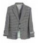 Gioberti Lightweight Spring Houndstooth Blazer