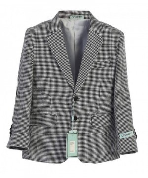 Gioberti Lightweight Spring Houndstooth Blazer