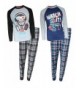 Sleep 4 Piece Sleeve Pants Pajama