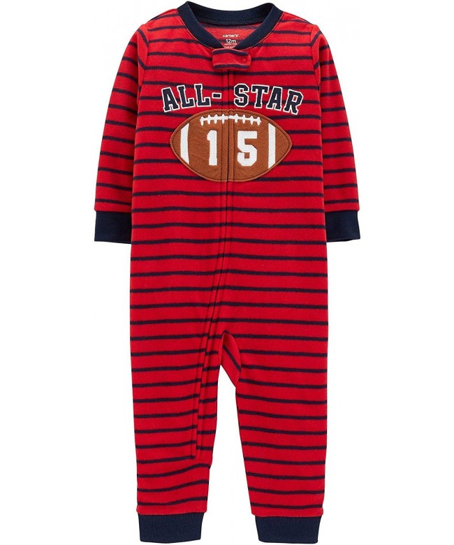 Craters Footless Sleeper Pajamas Stripes