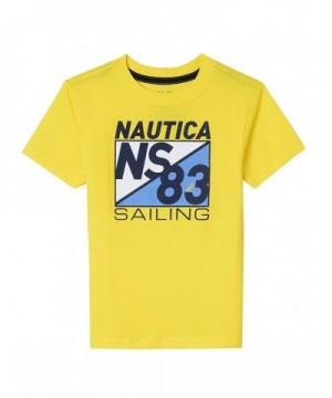 Nautica Sleeve Sailing Graphic T Shirt