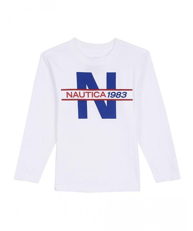 Nautica Boys Sleeve Graphic T Shirt